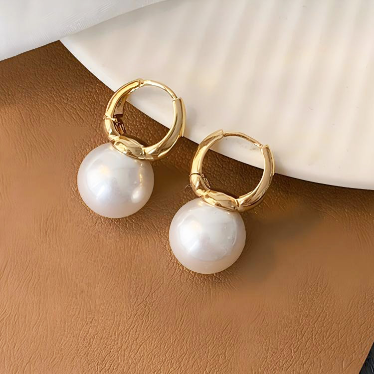 Lunire 진주 귀걸이 14K 진공 도금 우아하고 고급스러운 선물 추천 발암 물질 불포함 57,700원