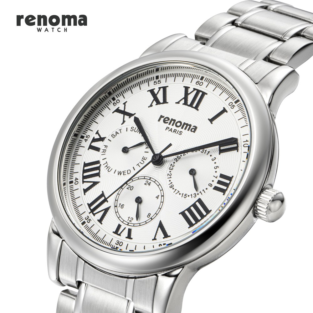 renoma 레노마 멀티펑션 다기능 남성 메탈시계 RE605M 78,000원