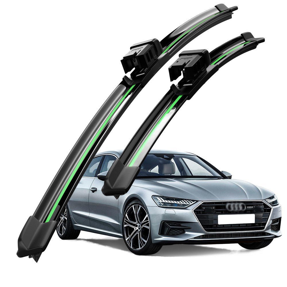 호환 아우디 A7 (C7 4G8)/A7(C8 4G9) 2010-2024 와이퍼 초발수 저소음 자국 없음 전면 와이퍼 블레이드 2종 세트, A7(C8/4G9) 2017-2024 28,600원