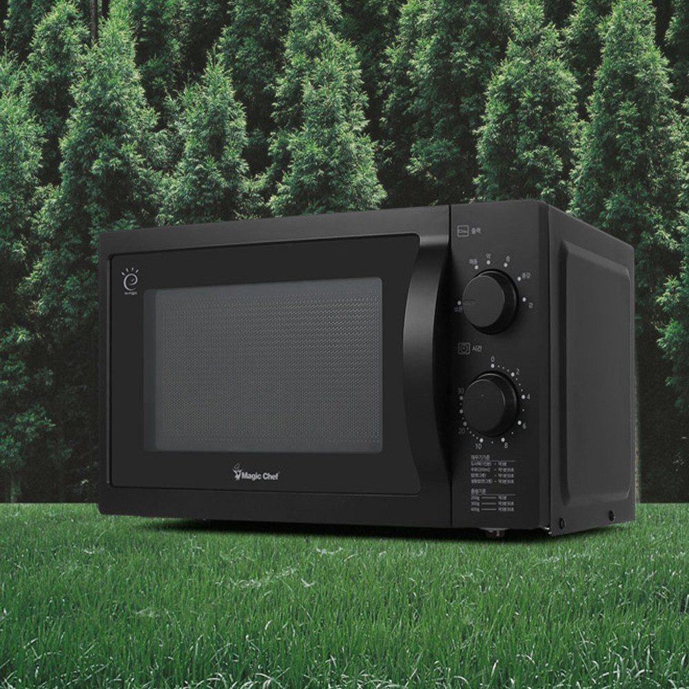 매직쉐프 무회전 플랫타입 편의점 전자레인지 20L MEM-G200FMB 97,000원