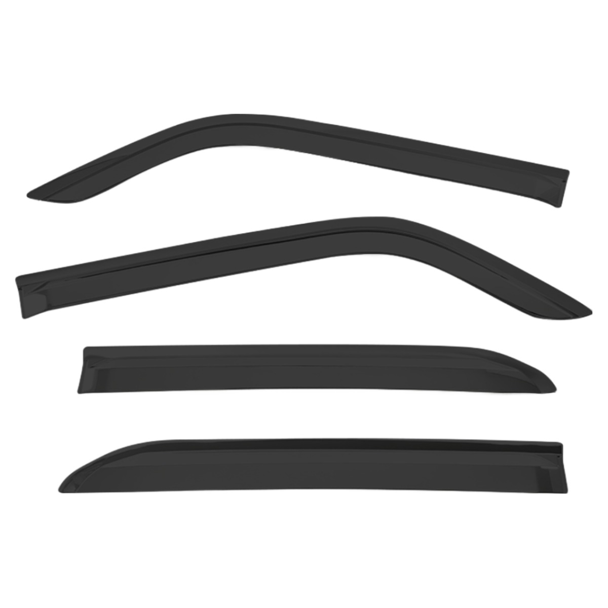 뭉구카 AC 타스만 깨지지 않는 블랙 바이저 자동차 썬바이저 햇빛가리개 빗물받이 선바이저 리얼블랙 바이져 크롬죽이기 2025~ E-374 44,000원