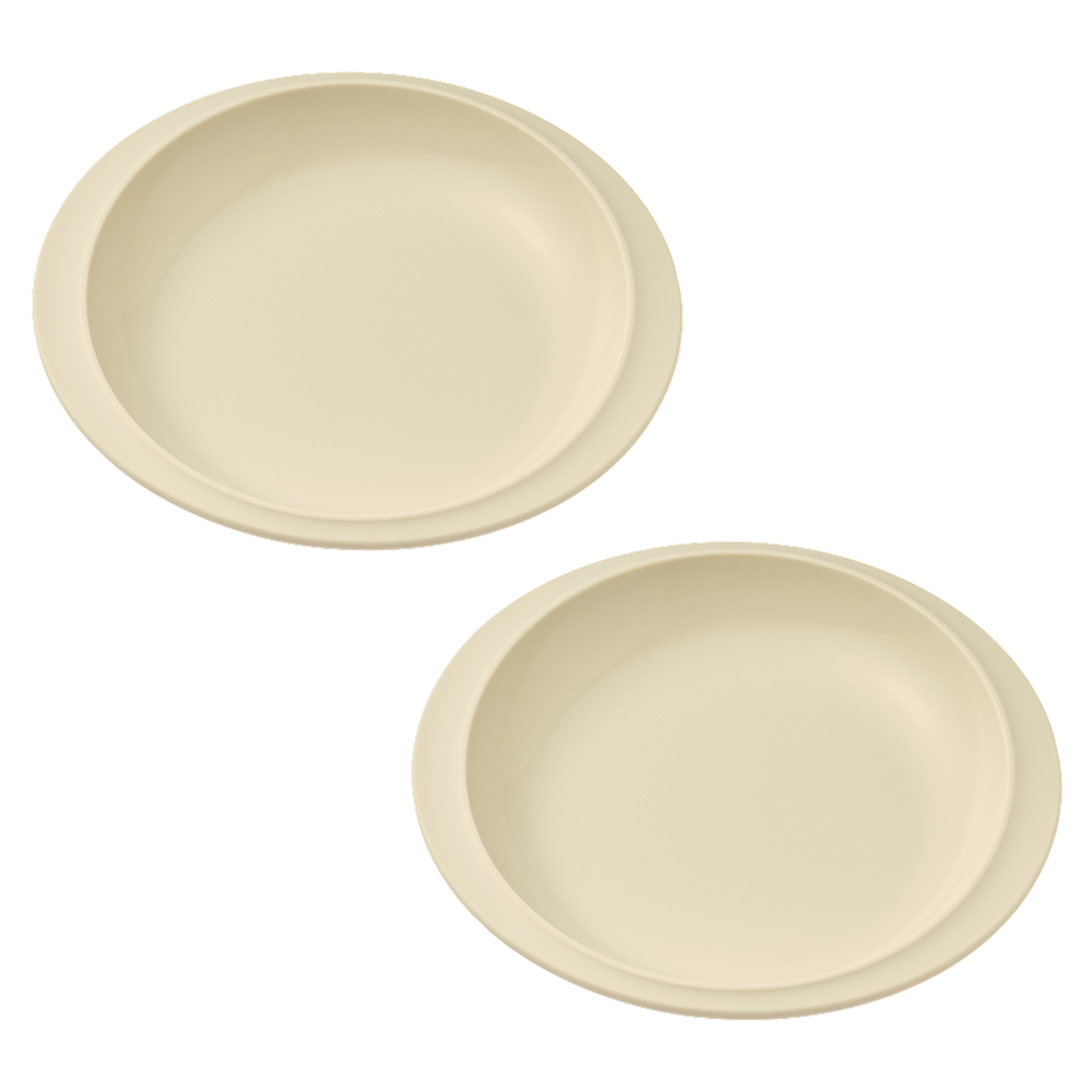 실리팟 실리콘 원형 접시 206 x 188 x 28 mm, 바닐라크림, 2개, 단품 17,800원