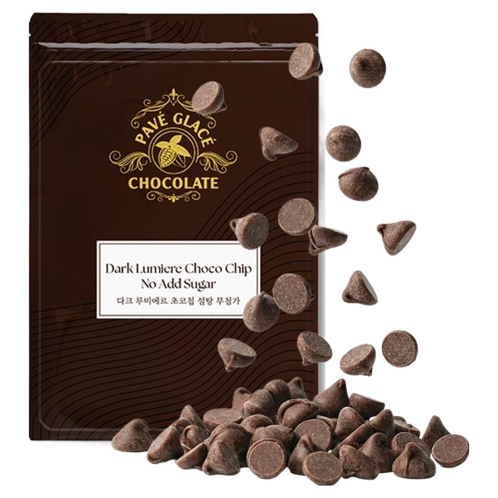 파베글라스 설탕무첨가 다크 루미에르 초코칩 6,400원