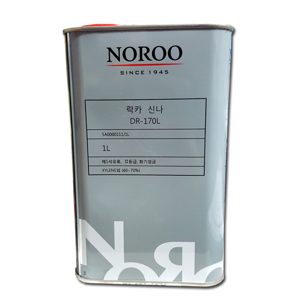 노루 락카신너 1L 신나 희석제 유성 상도 철재 8,000원