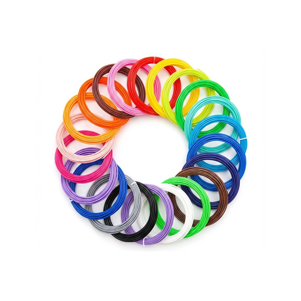 3D프린터 3D펜 필라멘트 PLA 1.75mm 5m X 30색, 단품 15,000원