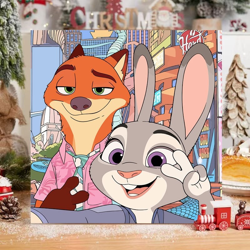 모던시스터즈 인기 명화 그리기 주토피아 DIY 유화 색칠 그림 15,900원