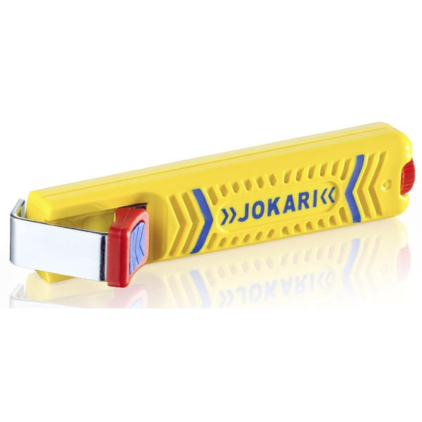 Jokari 10160 Secura 케이블 스트리핑 나이프 (모든 표준 원형 케이블용, No. 16, 길이 13.2cm x 너비 2.9cm 높이 3.5cm) 64,700원