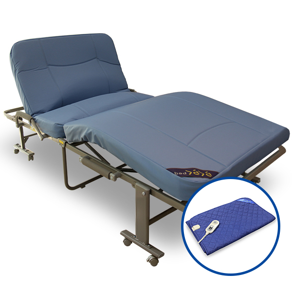 라꾸라꾸 라꾸라꾸침대 슈퍼라꾸라꾸7(온열포함) 슈퍼싱글(인조가죽커버) 등받이각도조절 접이식침대, 스카이블루 315,000원