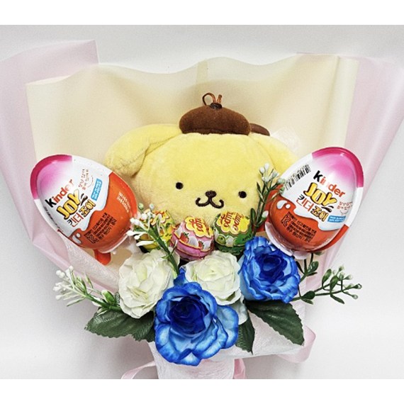 산리오 폼폼푸린 인형 킨더조이 꽃다발 피켓 추가 가능 19,900원