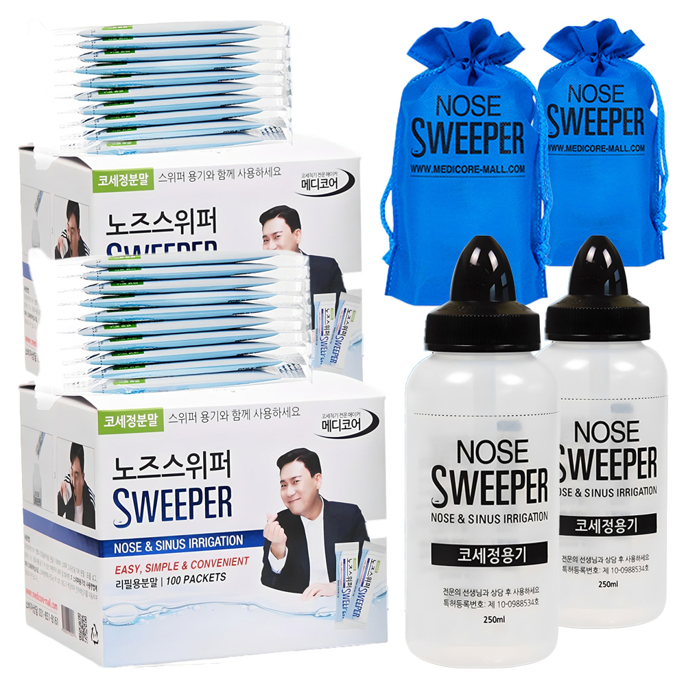 노즈스위퍼 코세척기 + 코세척분말 120포 33,500원