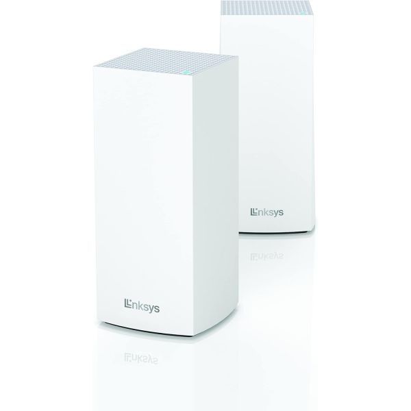 Linksys MX8000/MX8400 메시 WiFi 라우터 - AX4000 6 3밴드 개발 무선 인터넷용 컴퓨터 80개 이상의 장치, 5,400제곱피트, 2-Pk 연결 209,100원