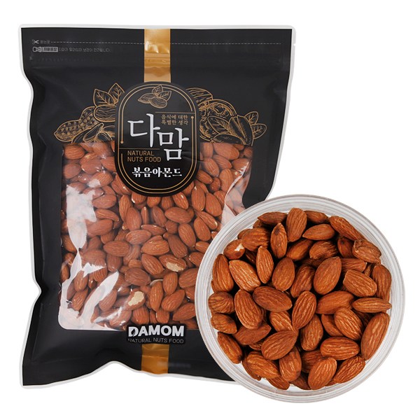 다맘 햇 볶은아몬드 1kg 16,700원