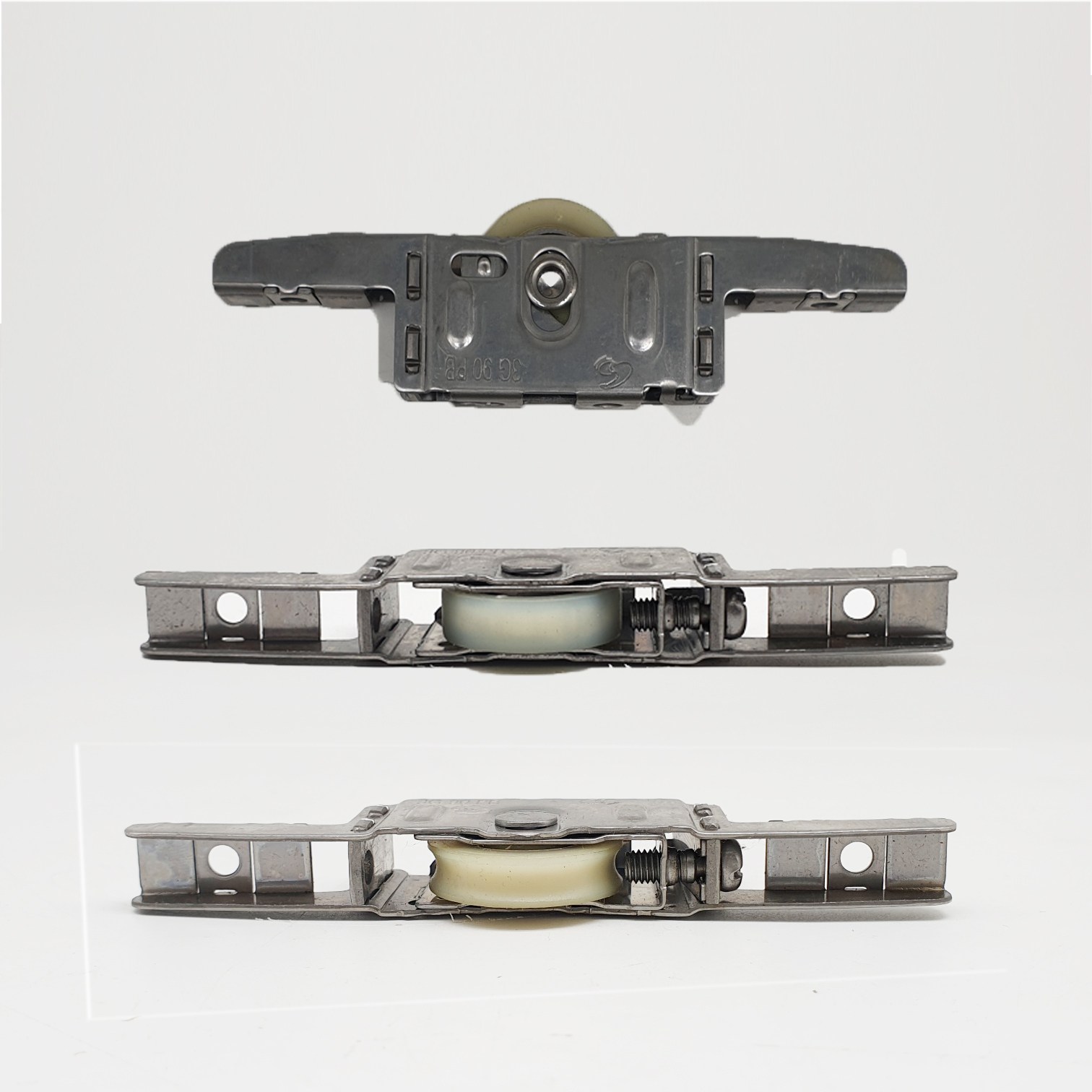 하이샤시로라90PB조절로라 홈/평 스텐로라 높이조절가능, 1개 3,850원