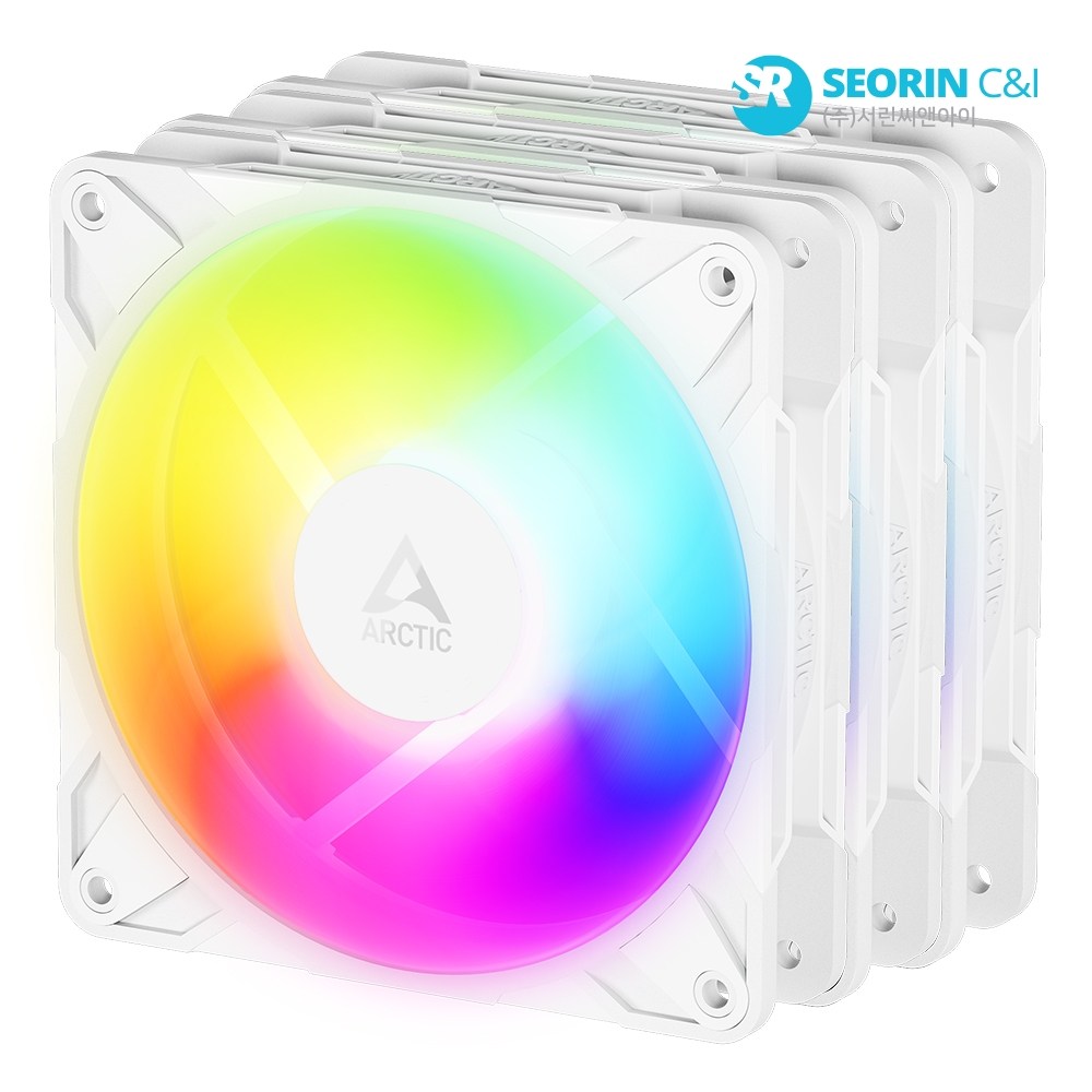 ARCTIC P12 Pro ARGB 리버스 화이트 3팩 56,400원