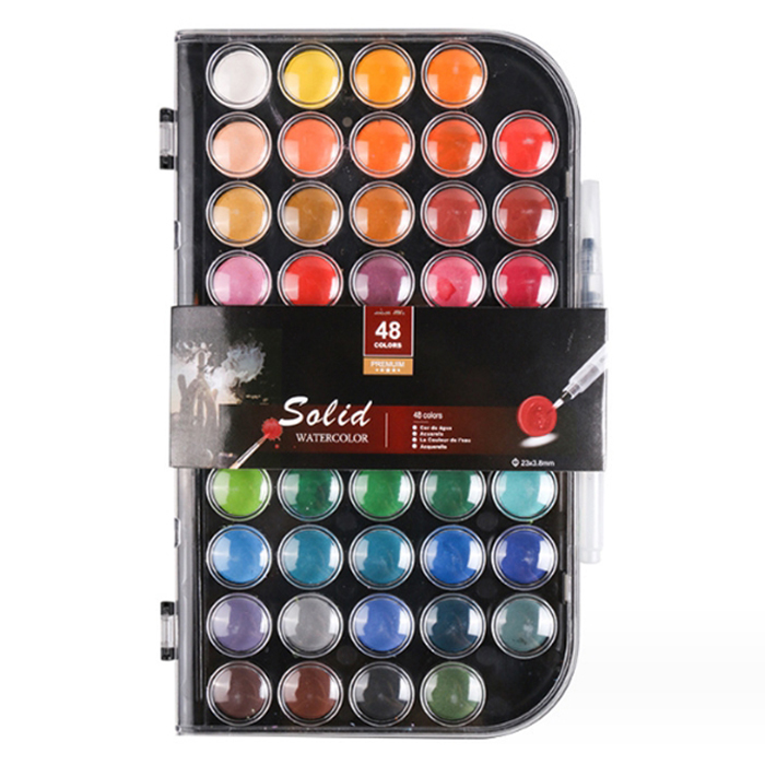 알로데 컬러풀 수채화 고체 물감 TYPE 01 블랙 16,880원