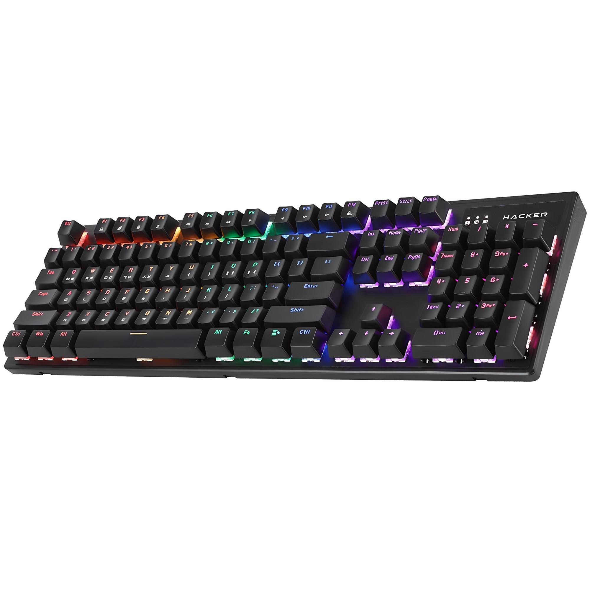 앱코 축교환 레인보우 무빙 LED 기계식 유선 일반형 키보드 30,900원