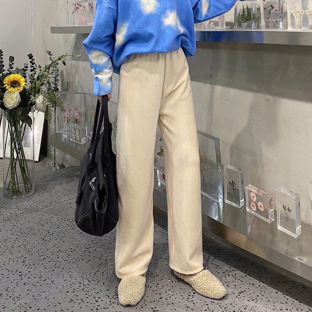 여자 코듀로이 기모 골덴와이드 팬츠, 현재가 9,900원