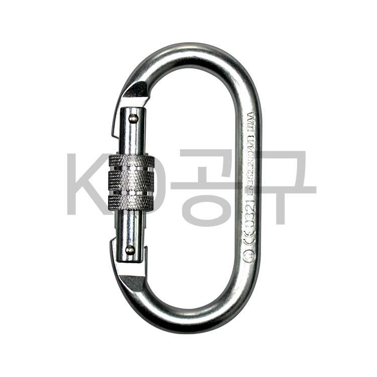 KD공구 카라비너 철카라비너 등산 캠핑 클라이밍 산업용 8,400원