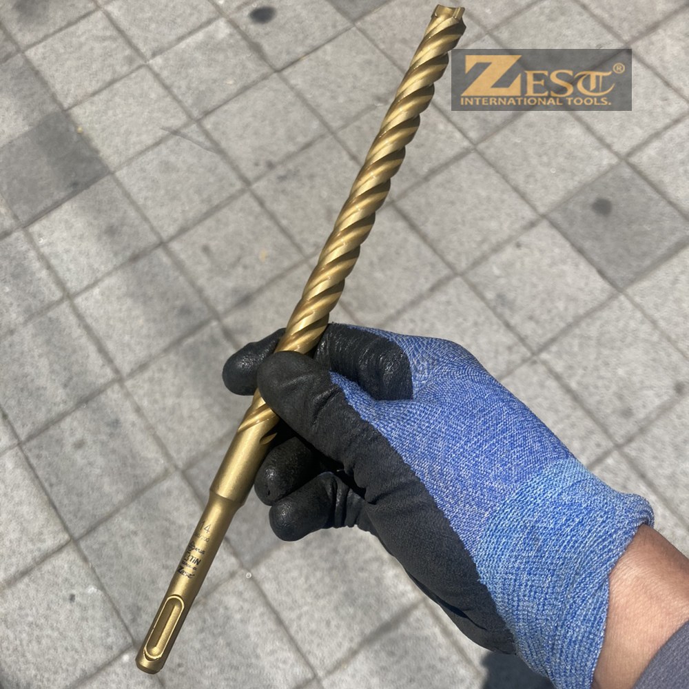 제스트 골드 티타늄 콘크리트 드릴 철근 까지 타공 4날 8,320원