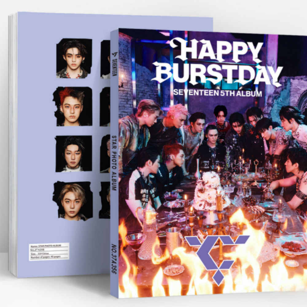 [원스트리글로벌] 세븐틴 포토북 HAPPY BURSTDAY 포토책자+증정품, 기본컬러, 포토북02. ver. 16,900원