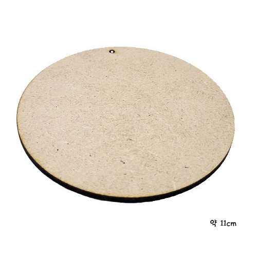 목재반제품 자투리나무 MDF11cm 원형판 1봉지 4개입 1,200원