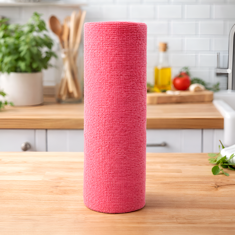 캐롤링 뜯어쓰는 극세사 행주 여러번 빨아쓰는 다용도 롤행주 9,900원