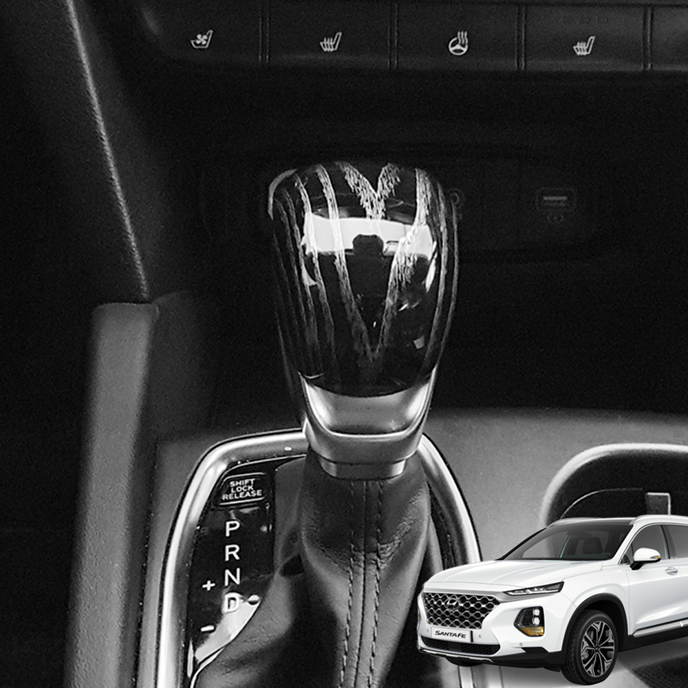 렉스탑 싼타페TM 튜닝 기어봉 커버 캡 카본몰딩 13,800원