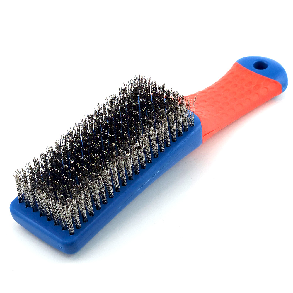 유스툴 스텐 와이어 브러쉬 철브러쉬 청소솔 찌든때 녹제거, 1개, 블루 5,900원