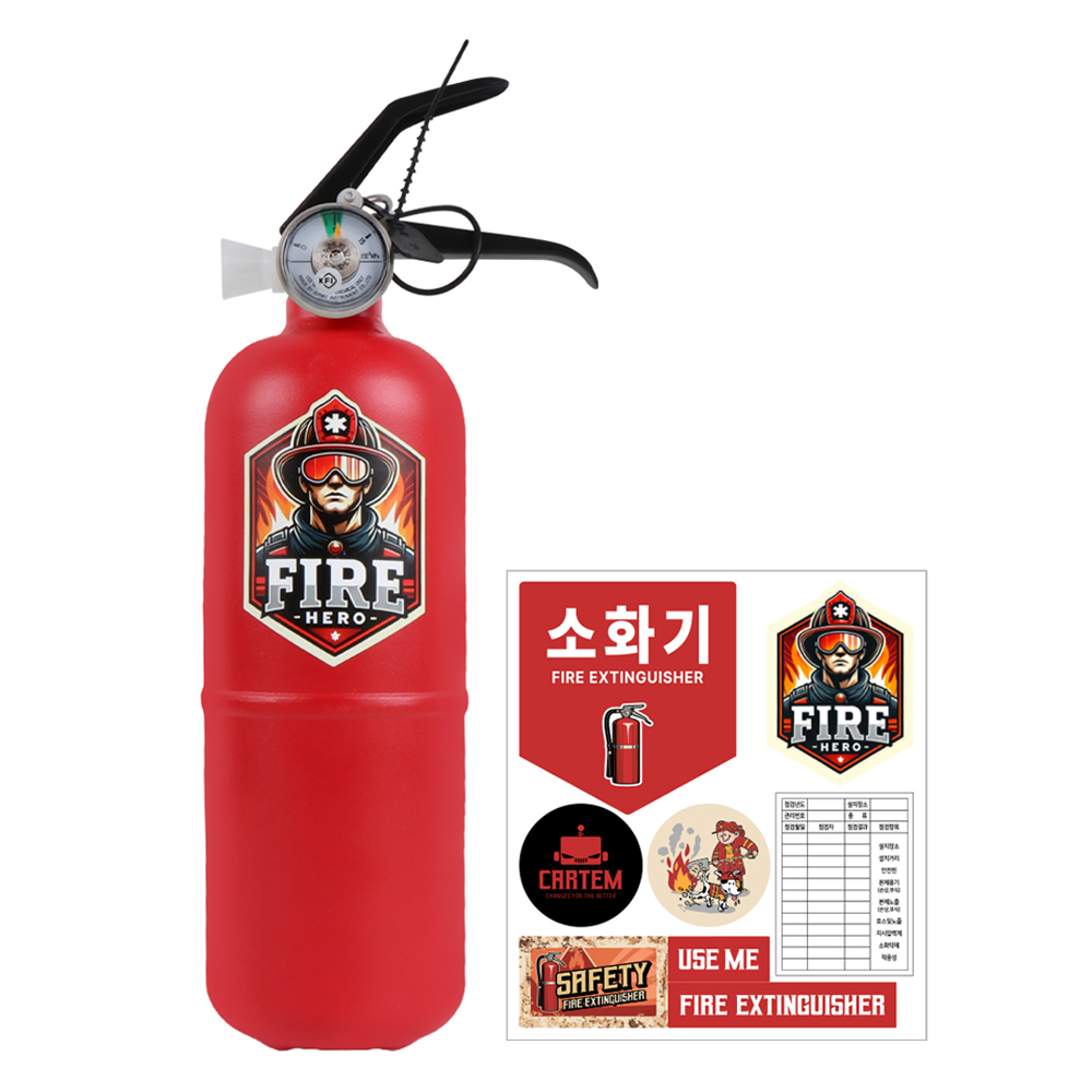 카템 ABC 분말 차량용 소화기, 무광레드, 1개, 700g 29,800원