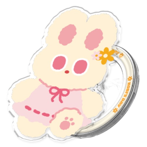 트라이코지 라비코 프렌즈 투명 마그네틱 아크릴톡+자석링, 코비 플라워, 1개 17,800원