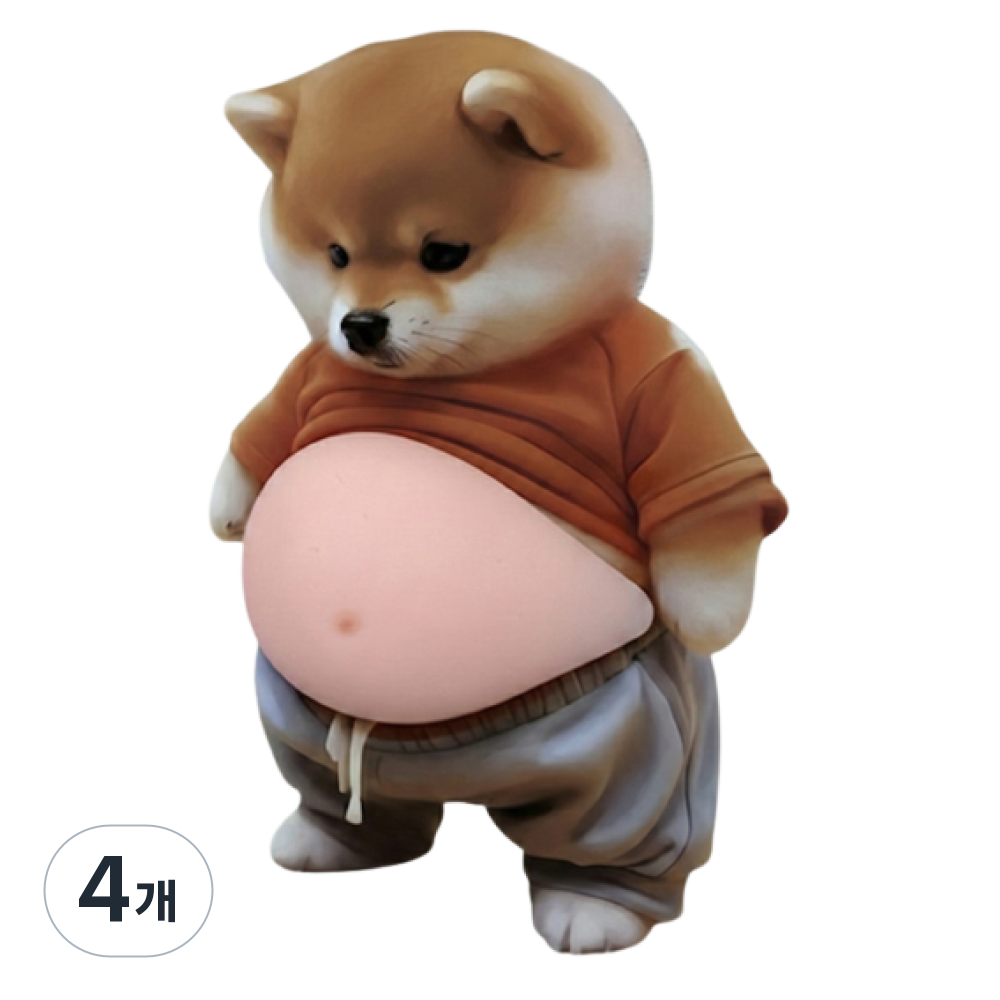 시바견 고양이 스티커 문콕 충돌방지 자파믹스 말랑이 장난감 8,500원