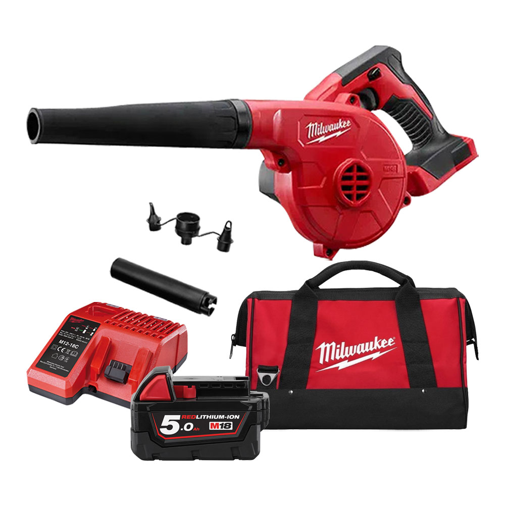 밀워키 M18 BBL-501B 충전송풍기 풀세트, 본품 + 배터리1개, 1세트 242,310원