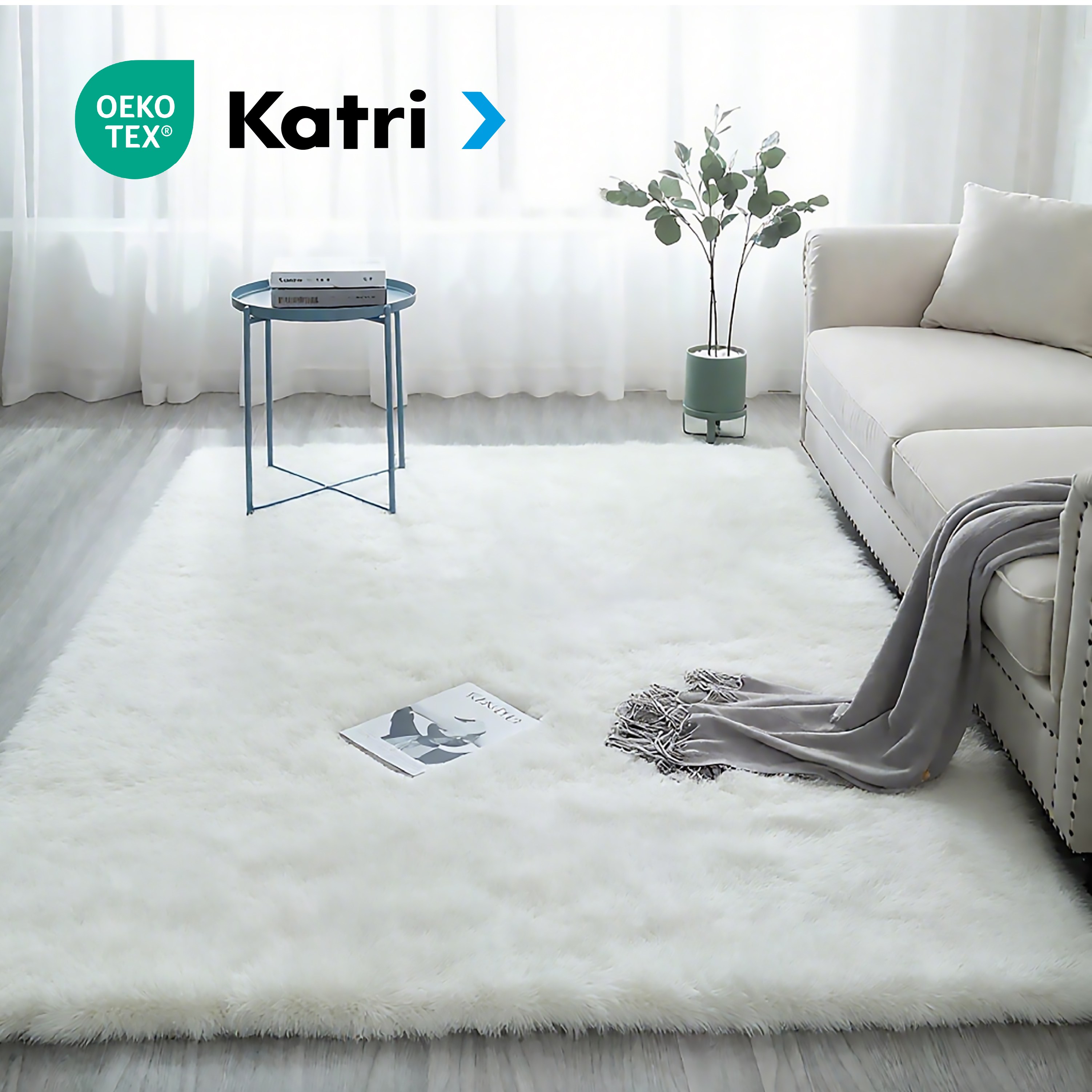 연화삼월 장모 러그 거실 러그 침실 카페트 매트 유럽 카펫 층간소음방지 포름알데히드없음 20,900원