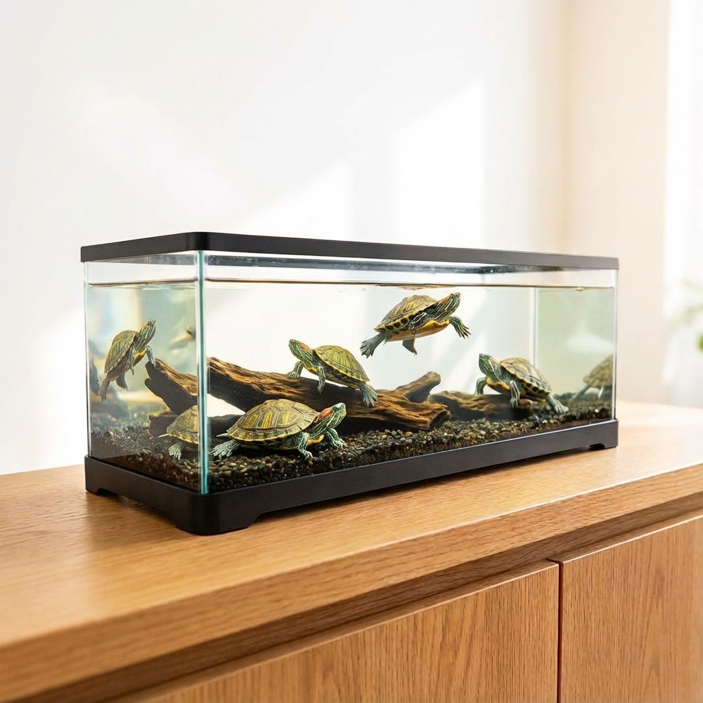 리비아쿠아 안깨지고 가벼운 신소재 60 와이드 슬림 2자 어항 54,080원