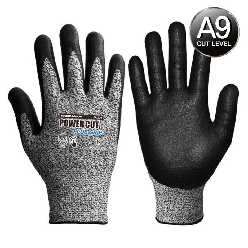 핸드맥스 파워컷플러스그립 베임방지장갑 터치가능 12,500원