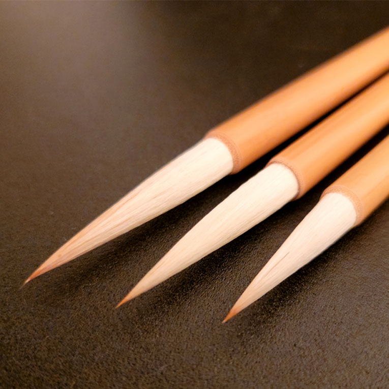 문항명필 서예 캘리그라피 동양화 바림 붓촉이 긴 대나무 전통 붓 세트, 1세트 19,700원