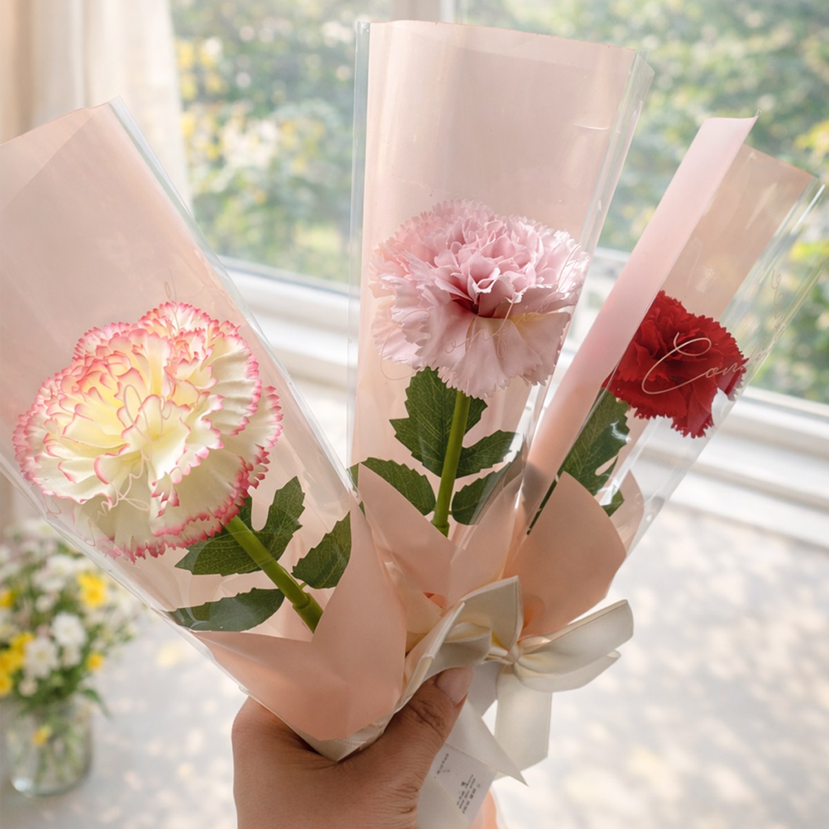 잇츠K 카네이션 볼펜 꽃다발 선물 미니 꽃다발 스승의날 어버이날 선물 6개, 6개, 랜덤 15,000원