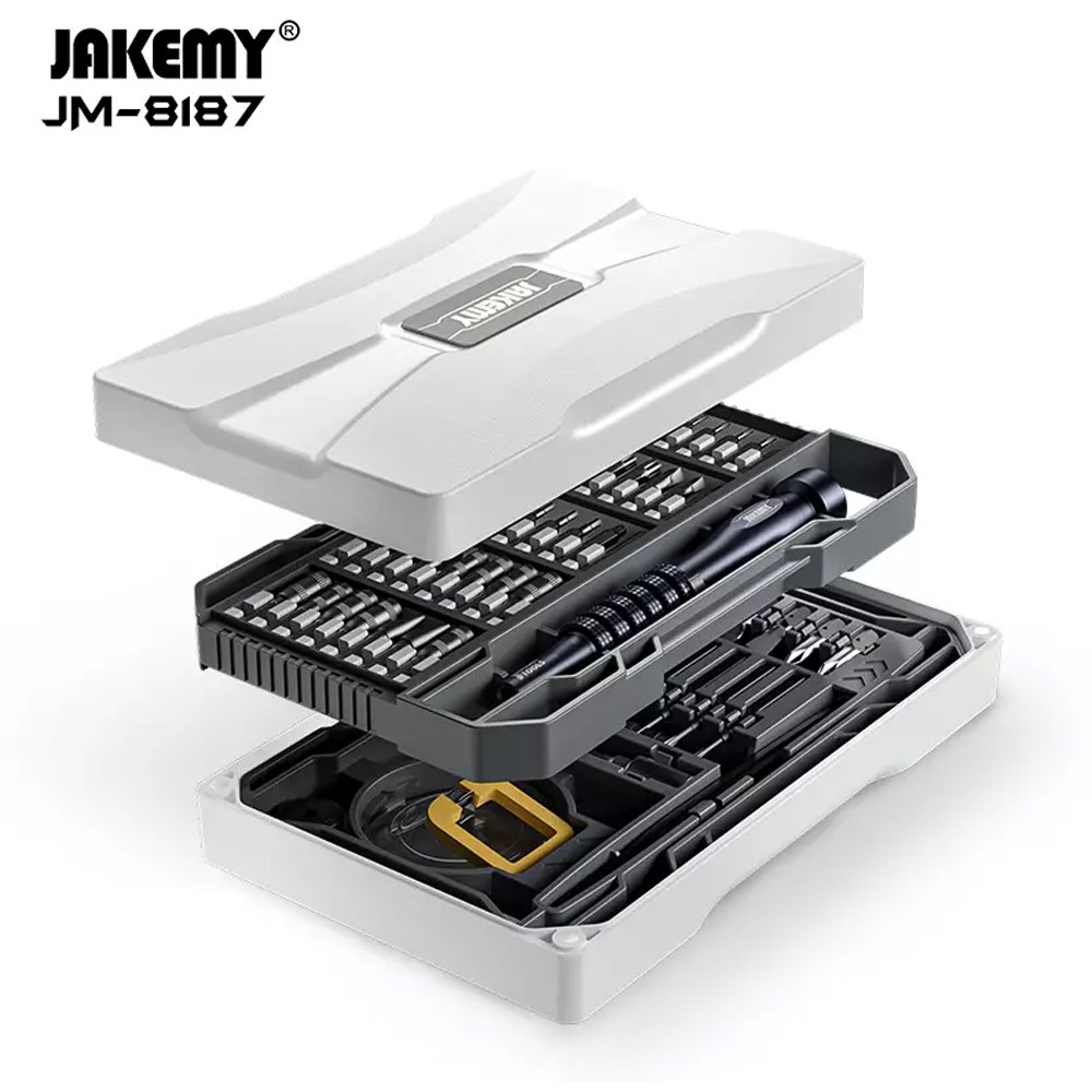 JAKEMY JM8187 정밀 마그네틱 스크류 드라이버 세트 83in1 28,400원