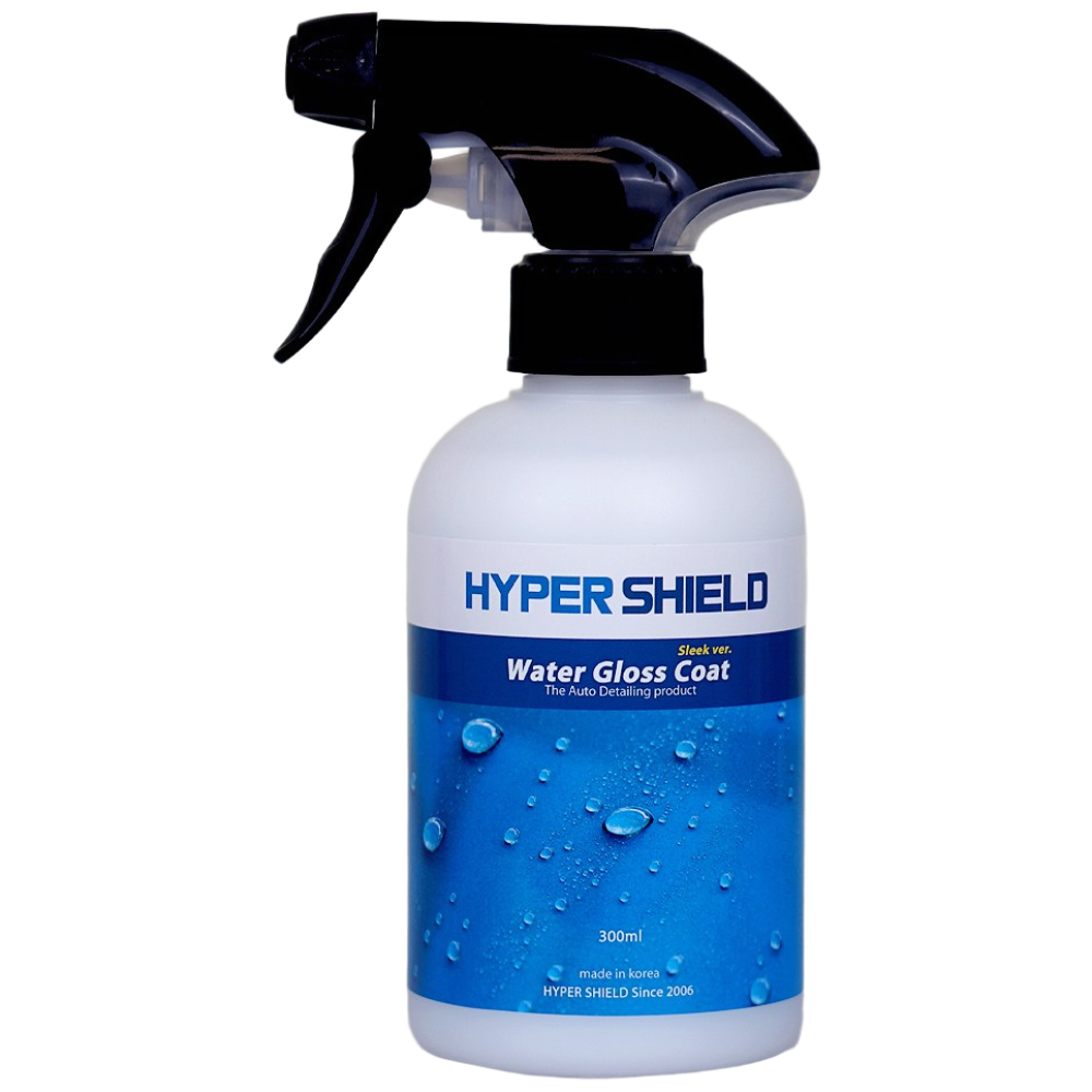 물왁스 하이퍼쉴드 워터글로즈코트 300ml 자동차 물왁스, QD, LSP, 유리막코팅 관리제 통합 광택제 34,000원