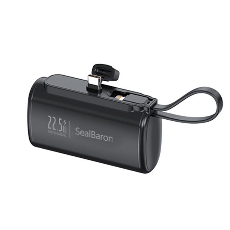 미니 대용량 도킹형 PD 22.5W 고속충전 보조배터리 20000mAh, 블랙, 20000mAh 26,800원