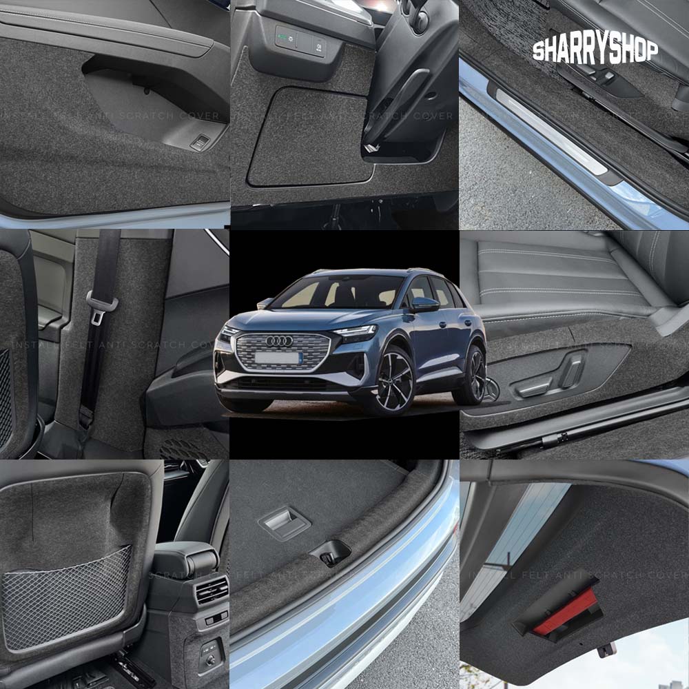 쉐리샵 아우디 Q4 e-트론 차량내부 스크래치 흠집기스방지 도어커버 용품 모음전 30,000원