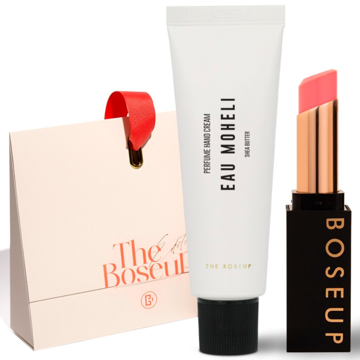 더보습 립밤 핸드크림 선물세트 Milky Edition, 1개, 50g, 피치핑크 립밤3.4g,오모헬리 핸드크림50ml 33,360원