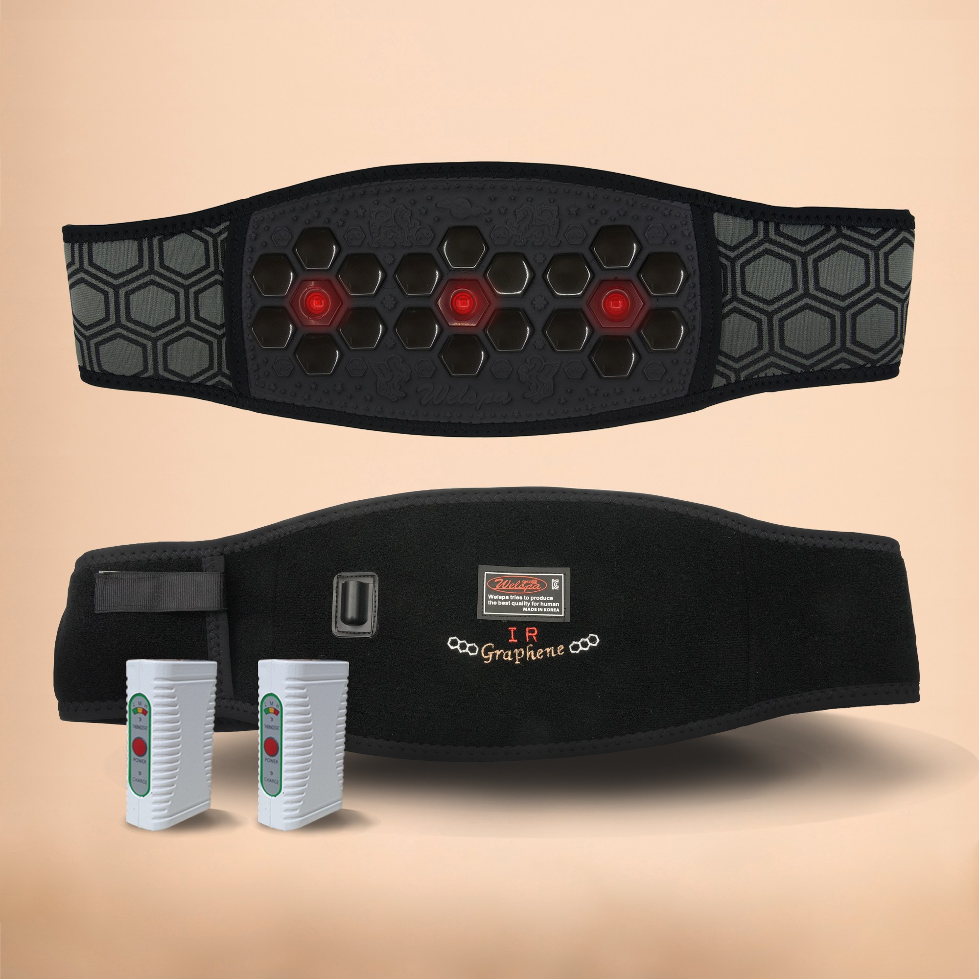 2024년형 NEW 그래핀 원적외선 온열 복대 배 허리 복부 찜질기 151,160원