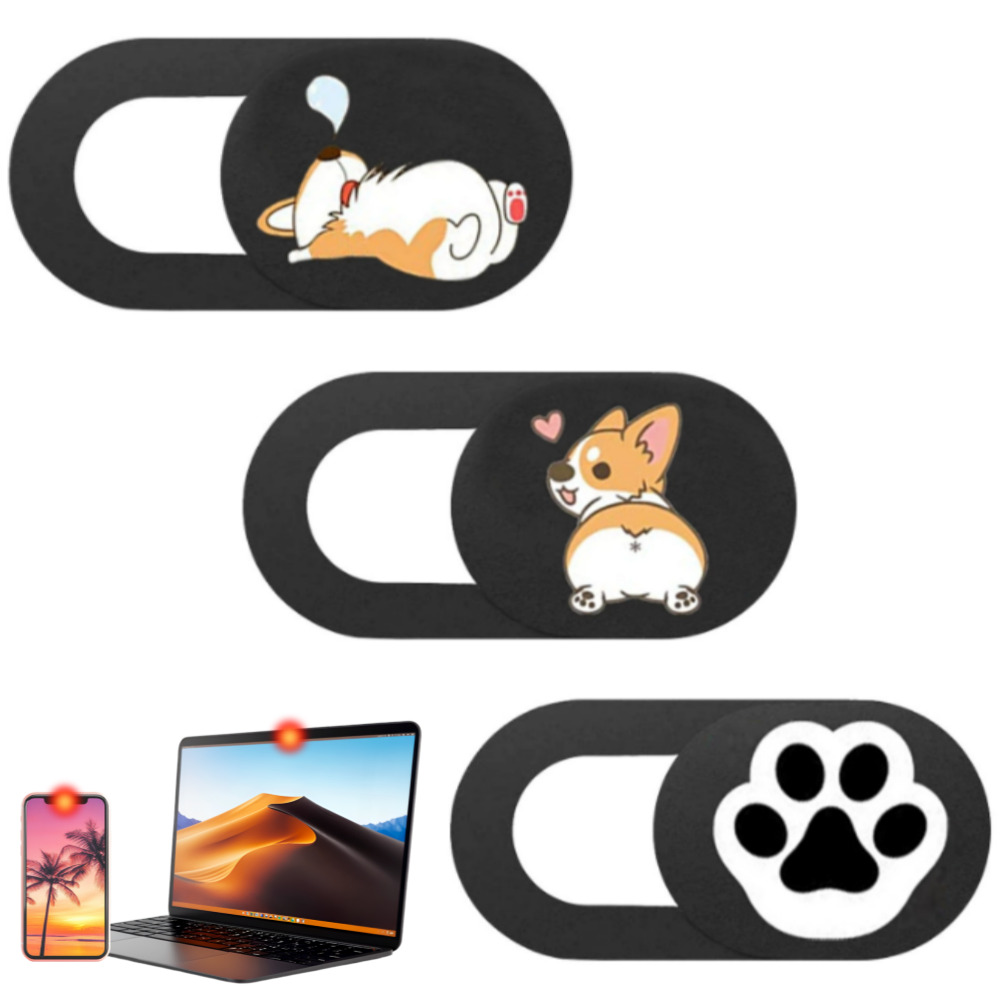 노트북 카메라가리개 웹캠커버 테블릿 핸드폰 렌즈 차단 3P 세트 6,840원