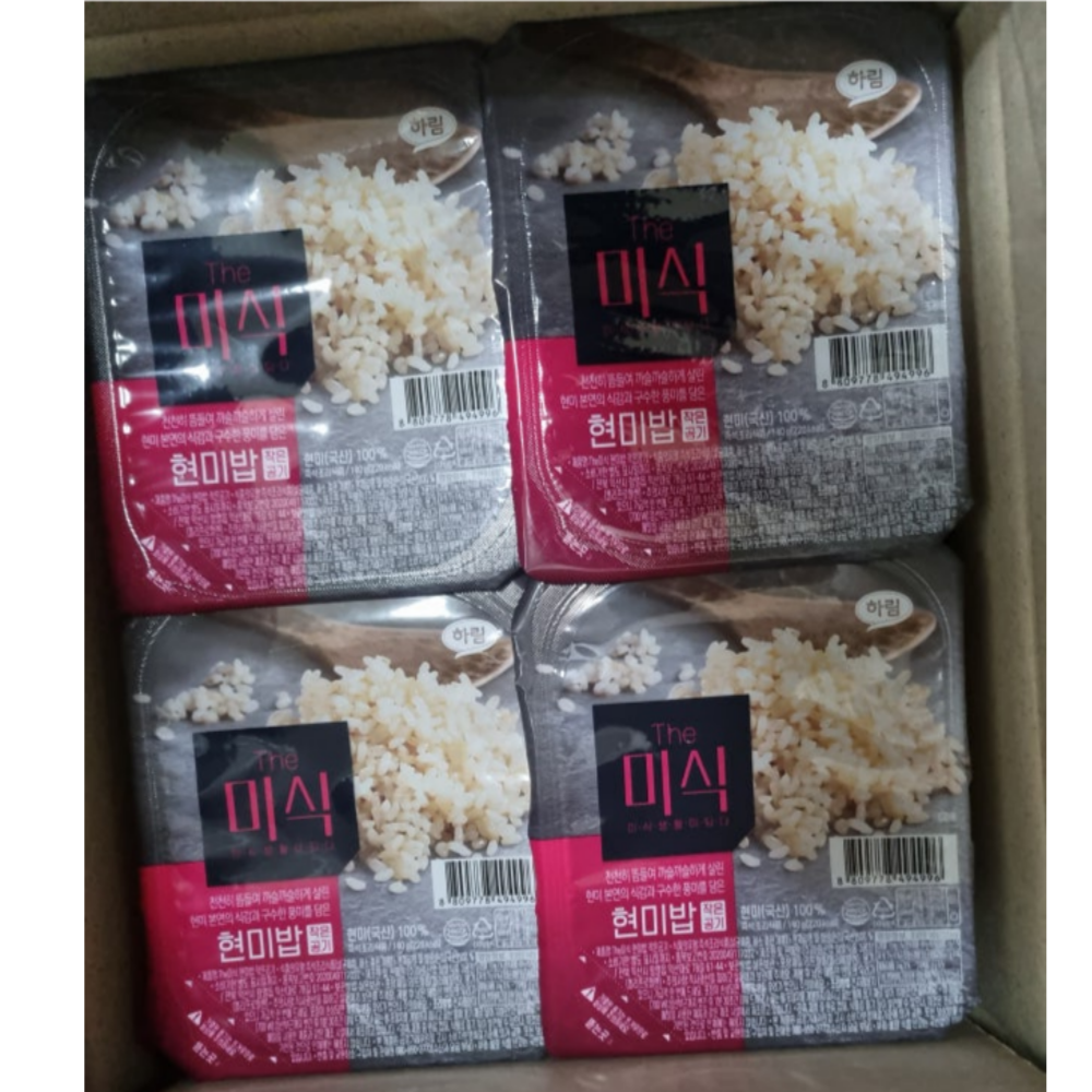 The미식 작은공기 현미밥 33,900원