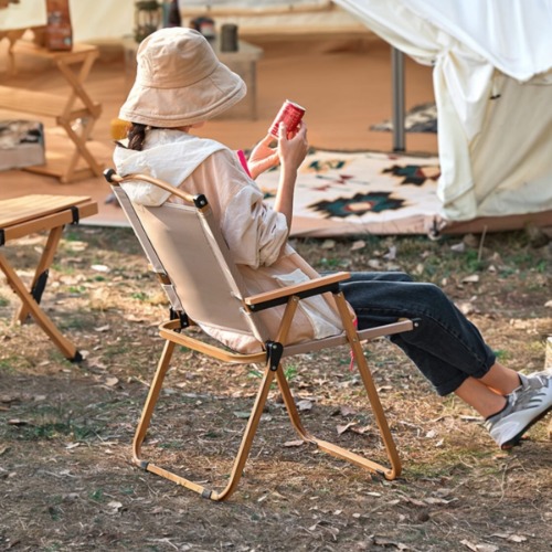 캠핑체어 카나모 컵홀더형 폴딩체어 2size 캠핑 접이식의자 49,000원