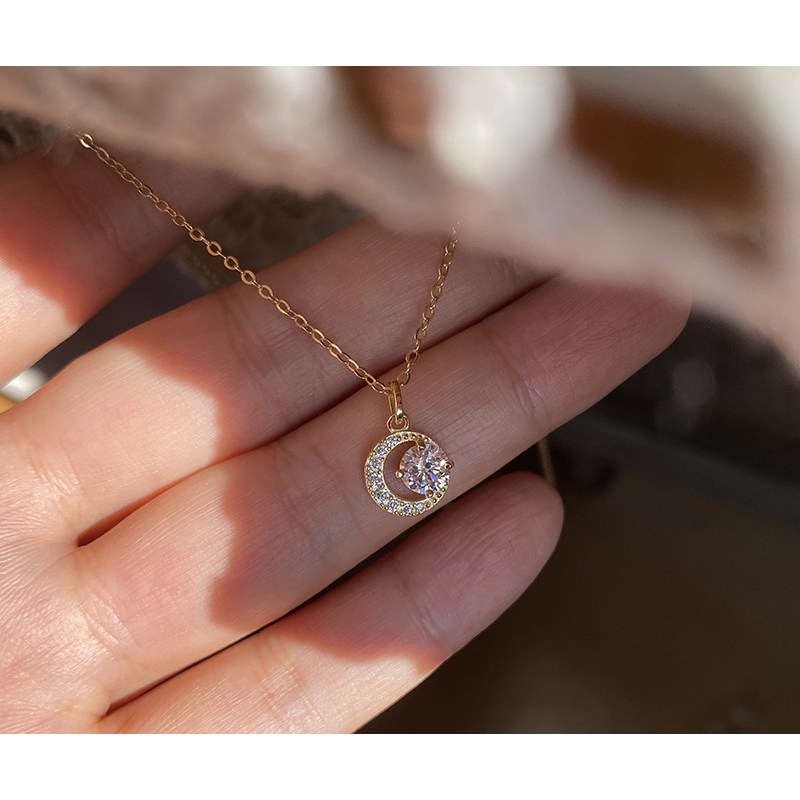 NXNA S925 14K GRA모잠비크 지름 0.6cm 달 생일선물 여자친구 XYL-XL004, 도금 90,120원