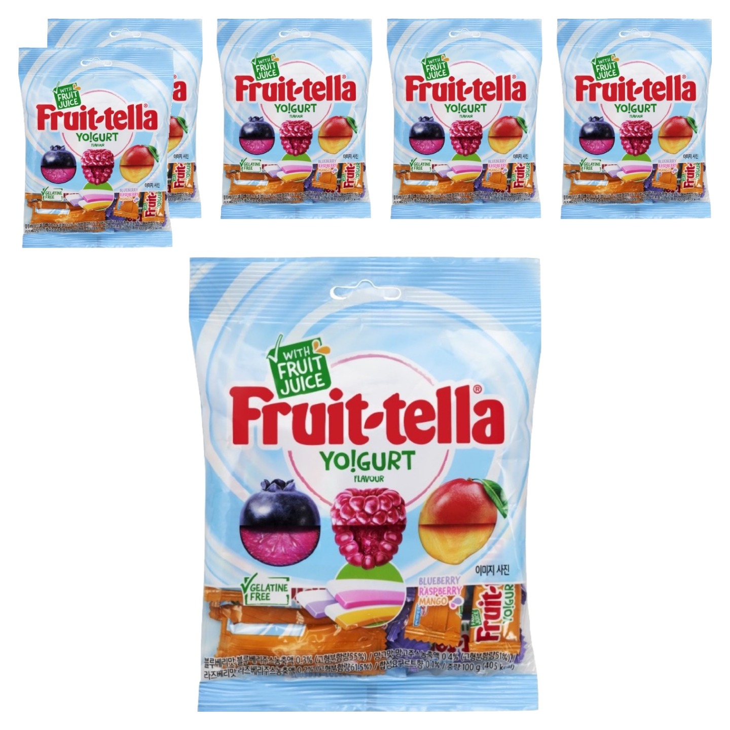 후르트텔라 요구르트향 츄잉캔디 8,000원
