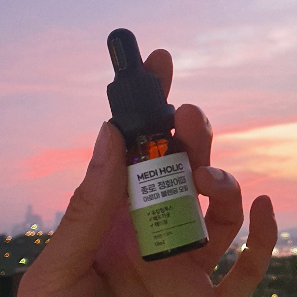 메디홀릭 아로마 오일 종로 정화어때 | 유칼립투스 향기 공기정화 집중력업 불안완화 블렌딩 에센셜오일, 2개 41,800원