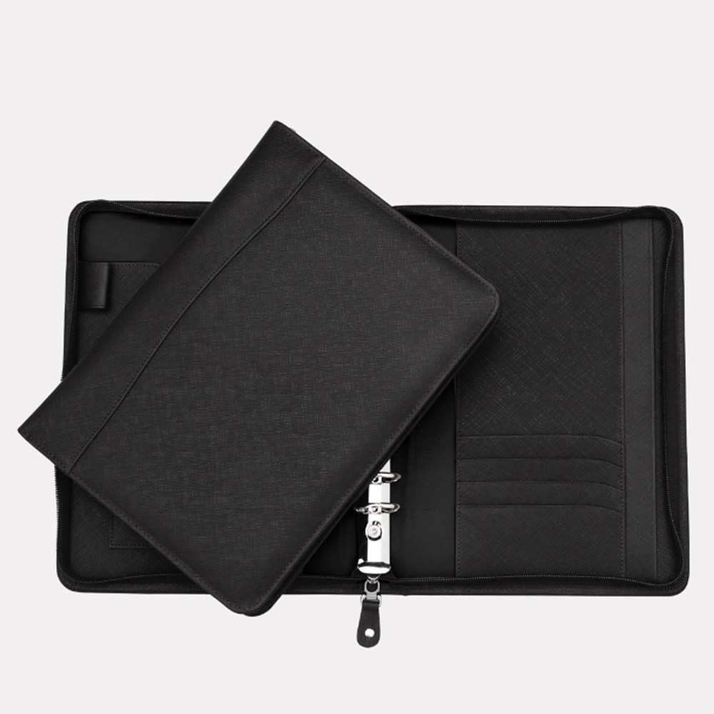 2026년 A5 속지 마뜨 25절 a5 6공 바인더 사피아노 소가죽 지퍼 다이어리 블랙 D78212 125,000원